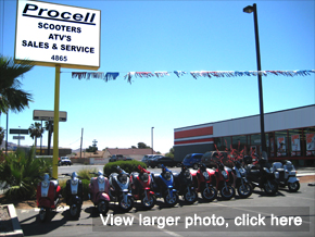 ProcellMotorsports.com Scooter and Motorcycle Lot